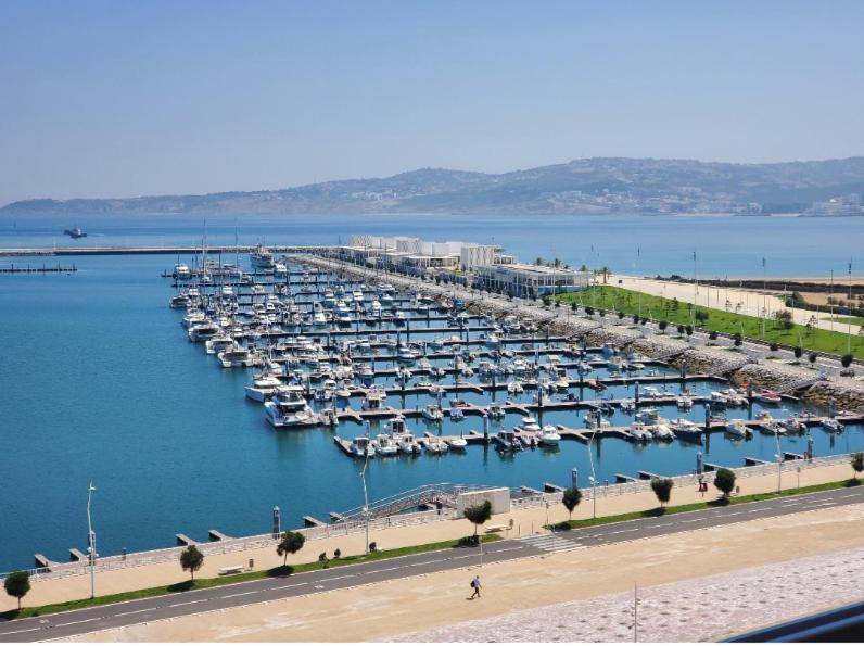 Ocean View Apartment With Airco แทนเจียร์ ภายนอก รูปภาพ